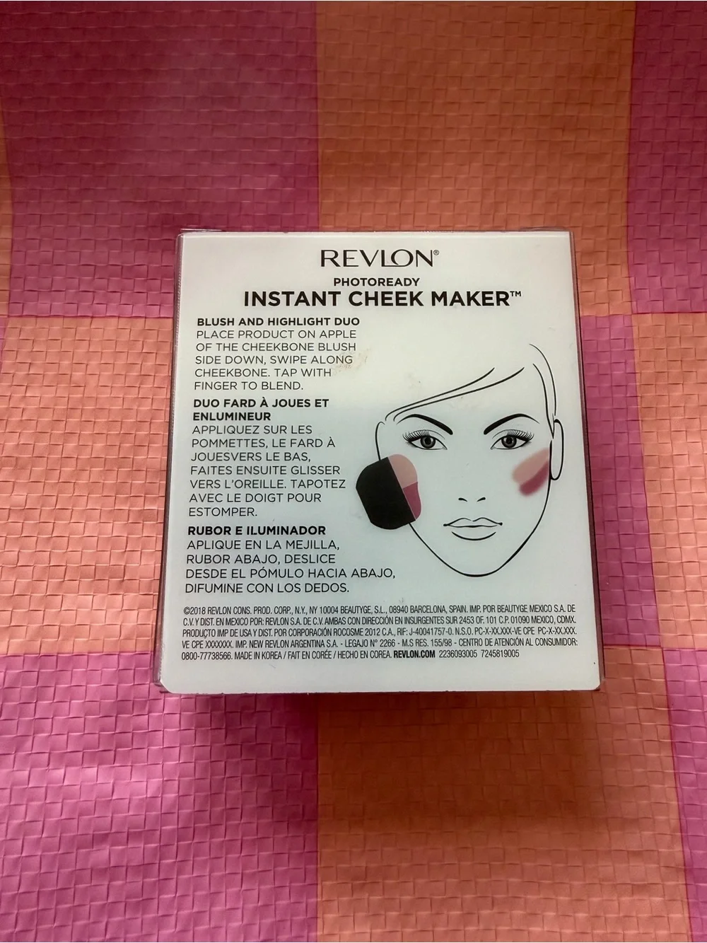 Revlon Instant Cheek Maker Blush & Highlight Duo - Pink Mauve